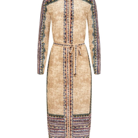 Saloni Molly D Dress in Mandisa Stripe - Picture 7 of 12